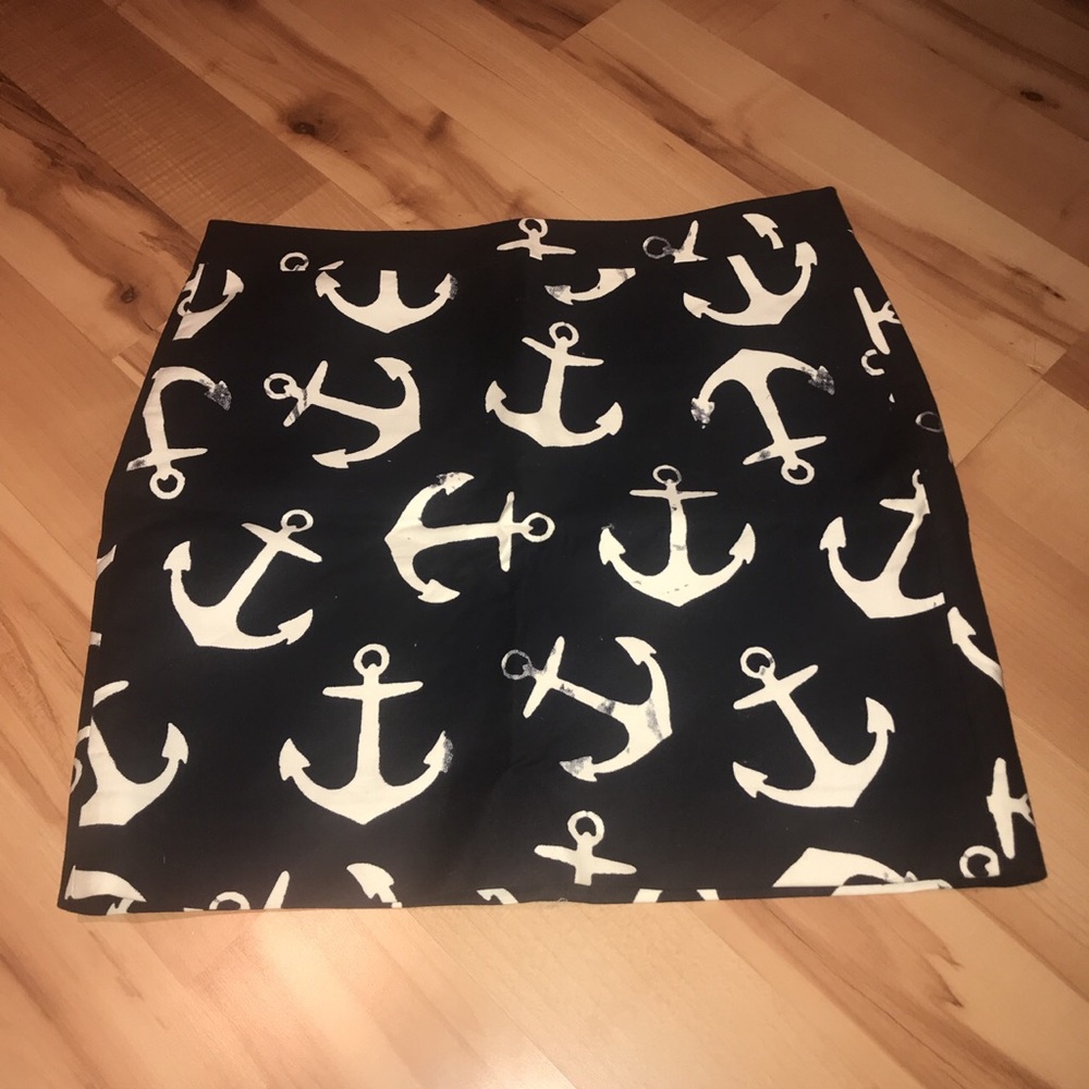 J.Crew anchor skirt